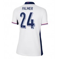 Maglie da calcio Inghilterra Cole Palmer #24 Prima Maglia Femminile Europei 2024 Manica Corta